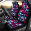 Pattern Print Houndstooth Universal Fit Car Seat Cover-grizzshop