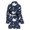 Load image into Gallery viewer, Pattern Print Humpback Whale Pattern Print Women Long Robe-grizzshop