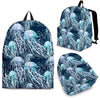 Pattern Print Jellyfish Backpack-grizzshop