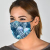 Pattern Print Jellyfish Face Mask-grizzshop