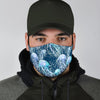 Pattern Print Jellyfish Face Mask-grizzshop