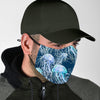 Pattern Print Jellyfish Face Mask-grizzshop