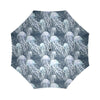 Pattern Print Jellyfish Foldable Umbrella-grizzshop