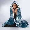 Pattern Print Jellyfish Hooded Blanket-grizzshop