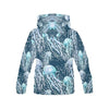 Load image into Gallery viewer, Pattern Print Jellyfish Men Pullover Hoodie-grizzshop