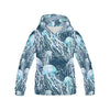 Load image into Gallery viewer, Pattern Print Jellyfish Women Pullover Hoodie-grizzshop