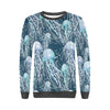 Pattern Print Jellyfish Women's Sweatshirt-grizzshop