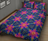 Pattern Print Kaleidoscope Bed Set Quilt-grizzshop