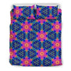 Pattern Print Kaleidoscope Duvet Cover Bedding Set-grizzshop