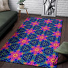 Pattern Print Kaleidoscope Floor Mat-grizzshop