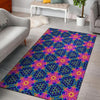 Pattern Print Kaleidoscope Floor Mat-grizzshop