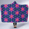 Pattern Print Kaleidoscope Hooded Blanket-grizzshop