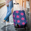 Pattern Print Kaleidoscope Luggage Cover Protector-grizzshop