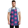 Pattern Print Kaleidoscope Men's Apron-grizzshop