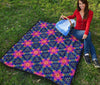 Pattern Print Kaleidoscope Quilt-grizzshop