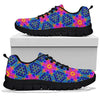 Pattern Print Kaleidoscope Sneaker Shoes For Men Women-grizzshop