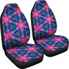 Pattern Print Kaleidoscope Universal Fit Car Seat Covers-grizzshop