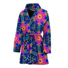 Pattern Print Kaleidoscope Women Long Robe-grizzshop