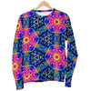 Pattern Print Kaleidoscope Women's Sweatshirt-grizzshop