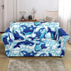 Pattern Print Killer Whale Orca Loveseat Cover-grizzshop