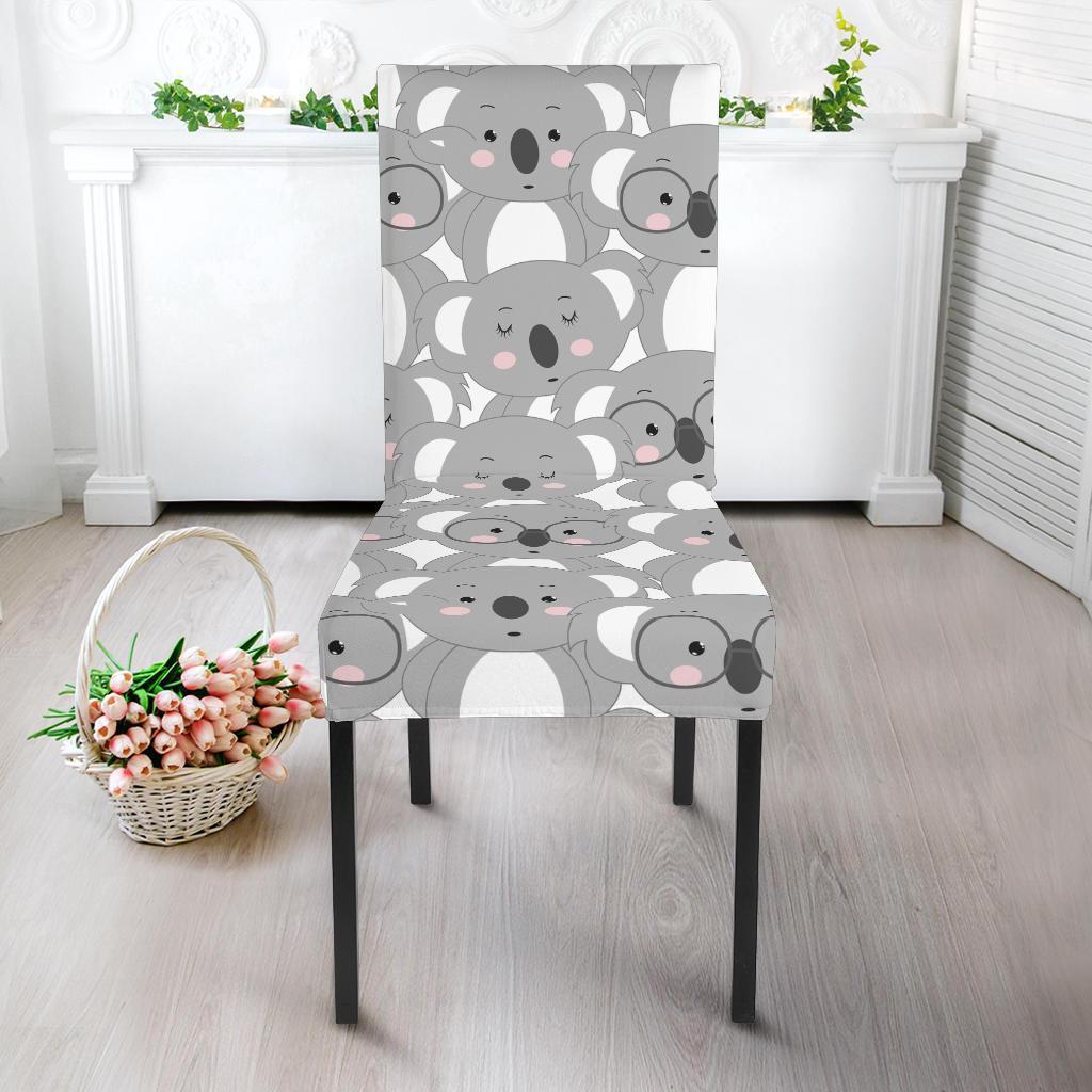 Pattern Print Koala Chair Cover-grizzshop