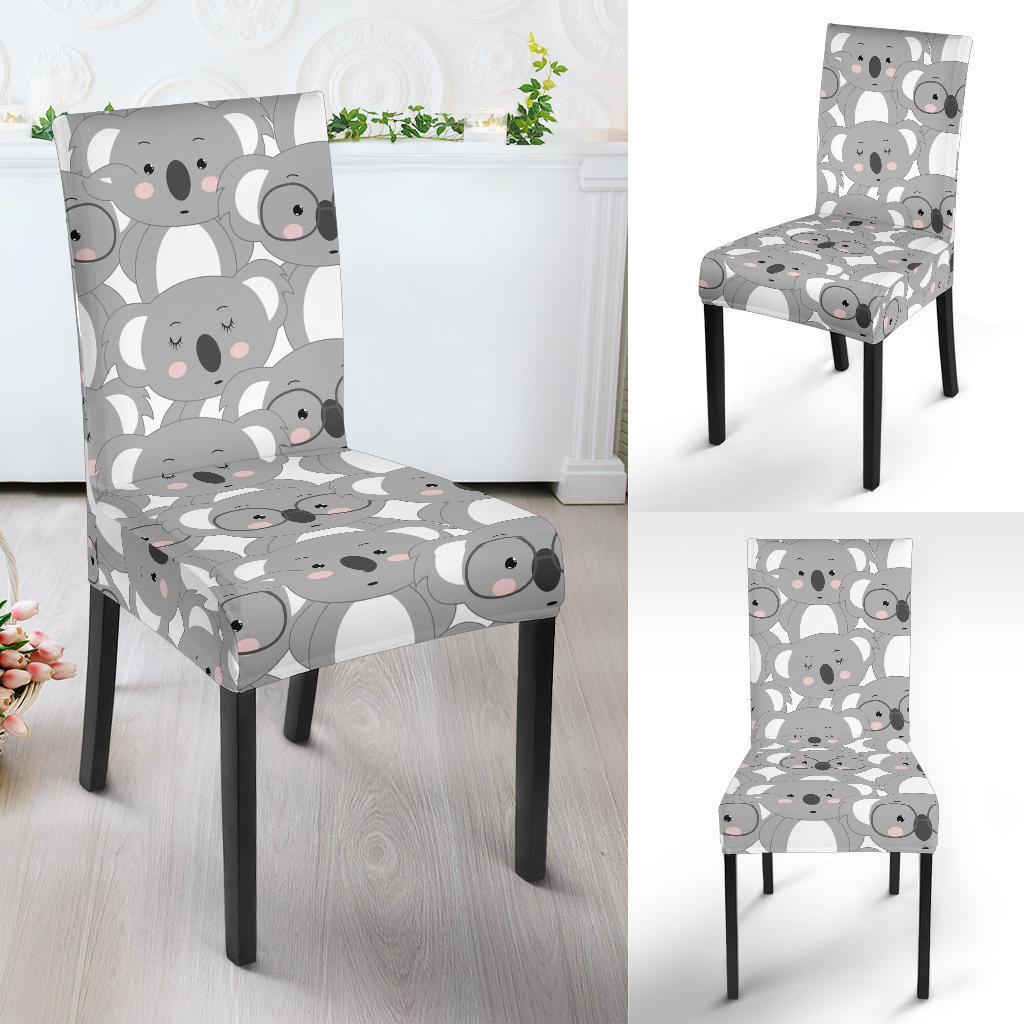 Pattern Print Koala Chair Cover-grizzshop