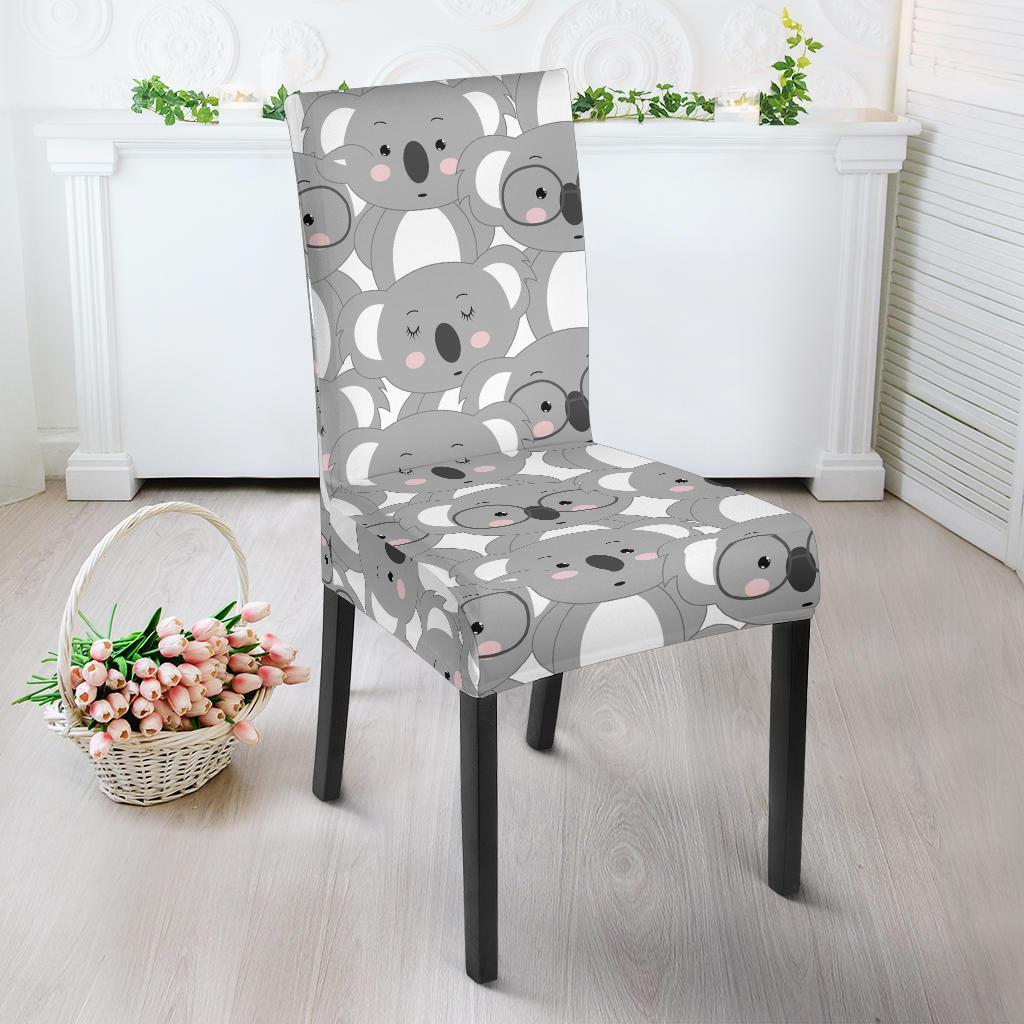 Pattern Print Koala Chair Cover-grizzshop