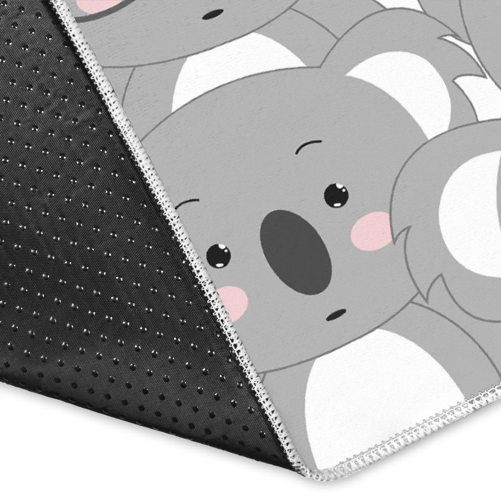 Pattern Print Koala Floor Mat-grizzshop