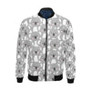 Pattern Print Koala Men's Bomber Jacket-grizzshop