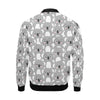 Pattern Print Koala Men's Bomber Jacket-grizzshop