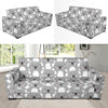 Pattern Print Koala Sofa Covers-grizzshop