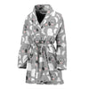 Pattern Print Koala Women Long Robe-grizzshop