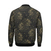 Pattern Print Koi Fish Men's Bomber Jacket-grizzshop