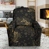 Pattern Print Koi Fish Recliner Cover-grizzshop