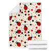 Pattern Print Ladybug Blanket-grizzshop