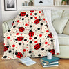 Pattern Print Ladybug Blanket-grizzshop