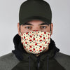 Pattern Print Ladybug Face Mask-grizzshop