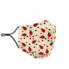 Pattern Print Ladybug Face Mask-grizzshop