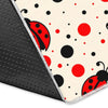 Pattern Print Ladybug Floor Mat-grizzshop