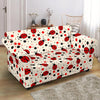 Pattern Print Ladybug Loveseat Cover-grizzshop