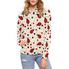 Load image into Gallery viewer, Pattern Print Ladybug Women Pullover Hoodie-grizzshop