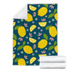 Pattern Print Lemon Blanket-grizzshop