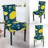 Pattern Print Lemon Chair Cover-grizzshop