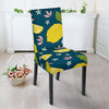 Pattern Print Lemon Chair Cover-grizzshop