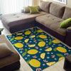 Pattern Print Lemon Floor Mat-grizzshop