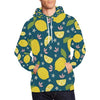 Load image into Gallery viewer, Pattern Print Lemon Men Pullover Hoodie-grizzshop