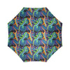 Pattern Print Lizard Foldable Umbrella-grizzshop