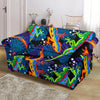 Pattern Print Lizard Loveseat Cover-grizzshop