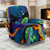 Pattern Print Lizard Recliner Cover-grizzshop