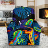 Pattern Print Lizard Recliner Cover-grizzshop